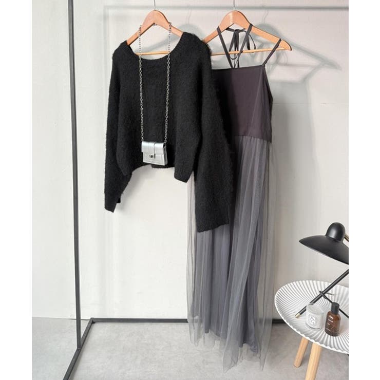 褒められワンピ♪マルチwayニット×チュールワンピースセット（セットアイテム） | Classical Elf  | 詳細画像50 