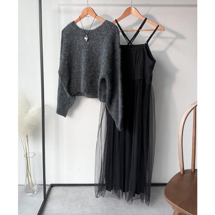 褒められワンピ♪マルチwayニット×チュールワンピースセット（セットアイテム） | Classical Elf  | 詳細画像51 