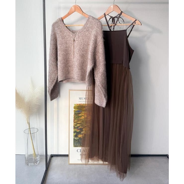 褒められワンピ♪マルチwayニット×チュールワンピースセット（セットアイテム） | Classical Elf  | 詳細画像52 