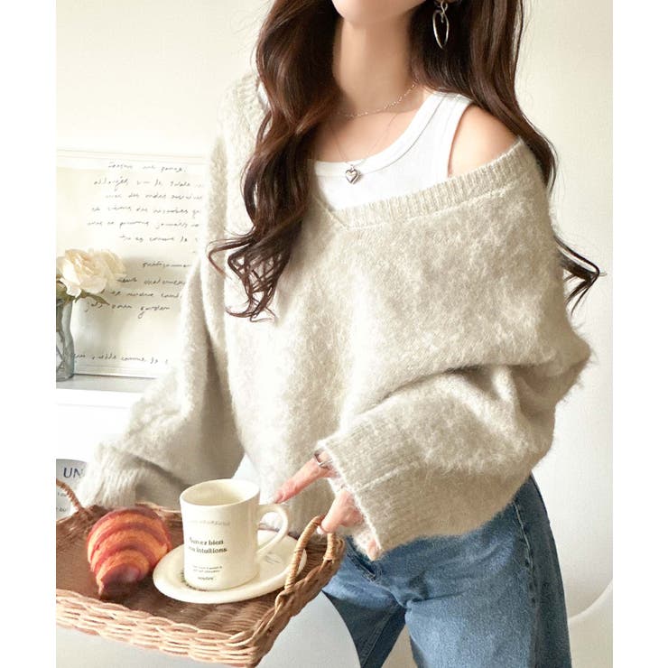 褒められワンピ♪マルチwayニット×チュールワンピースセット（セットアイテム） | Classical Elf  | 詳細画像57 