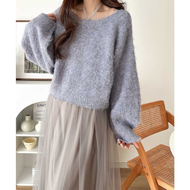 褒められワンピ♪マルチwayニット×チュールワンピースセット（セットアイテム） | Classical Elf  | 詳細画像60 