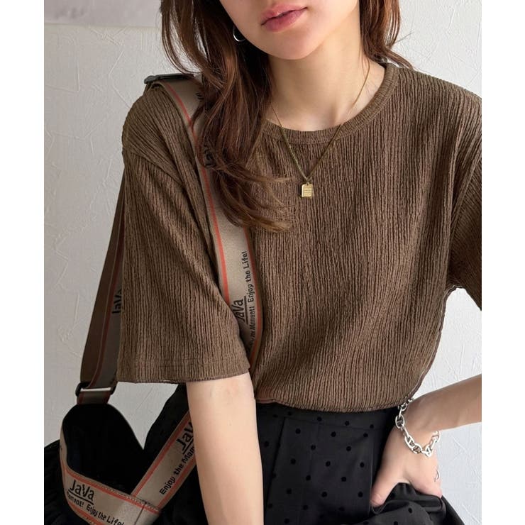軽やか涼感、さらり抜け感。楊柳ベーシックTシャツ(半袖) | Classical Elf  | 詳細画像31 