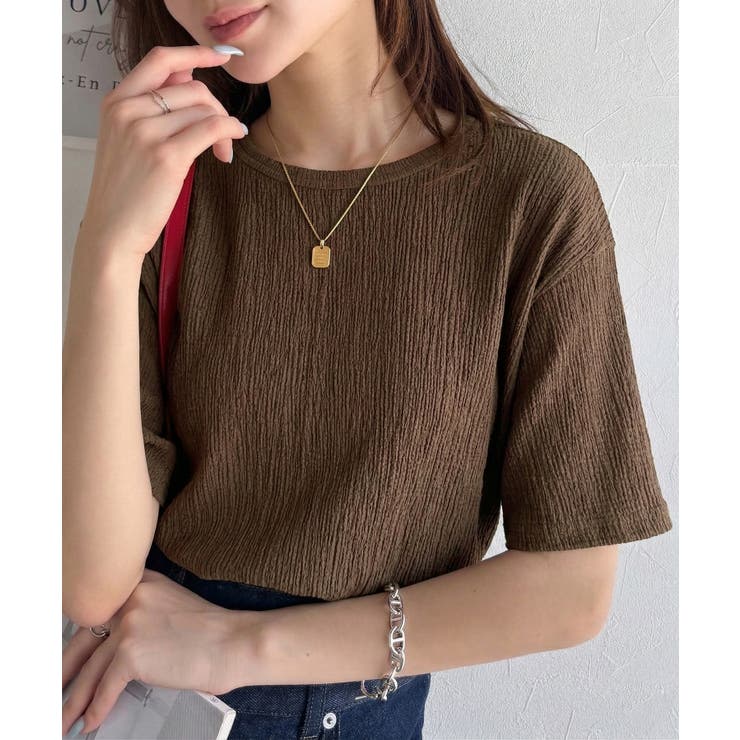 軽やか涼感、さらり抜け感。楊柳ベーシックTシャツ(半袖) | Classical Elf  | 詳細画像32 