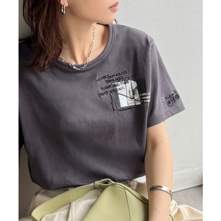 ラフでも品格、シンプルでも存在感。オーガニックコットン混 綿100％ グラフィッ… | Classical Elf  | 詳細画像19 