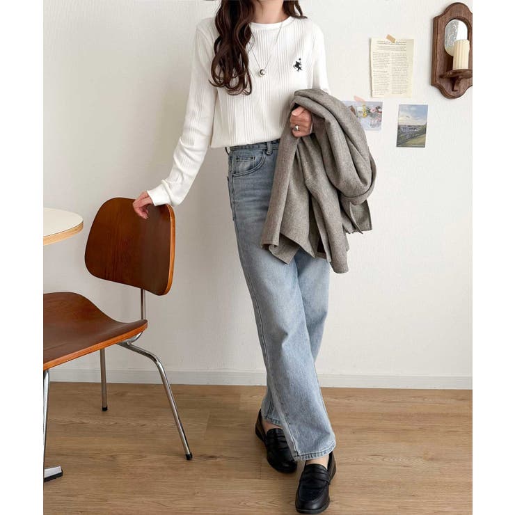 着るだけ、モチベUP！抜群の着回し力で毎日に寄り添う♪オーガニックランダムテレコ… | Classical Elf  | 詳細画像7 