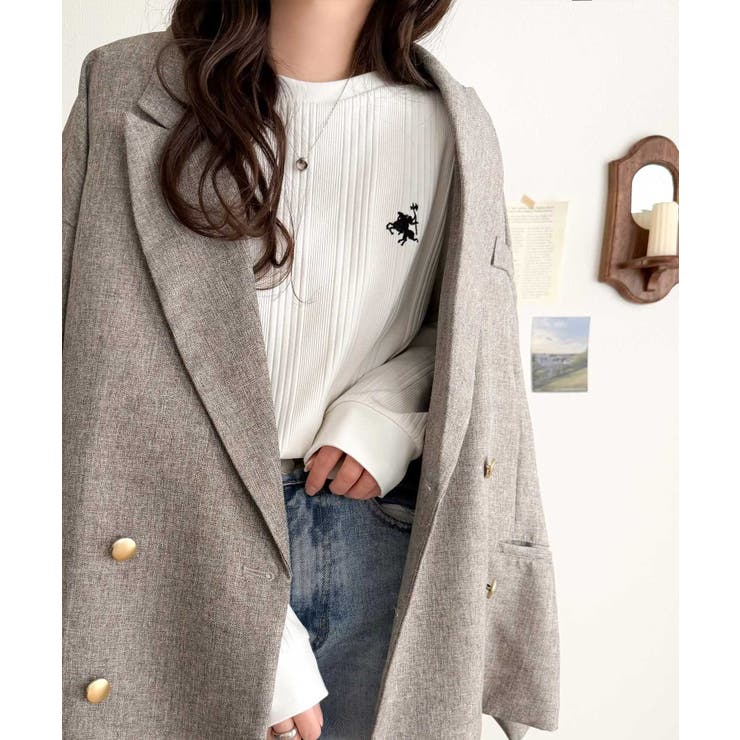 着るだけ、モチベUP！抜群の着回し力で毎日に寄り添う♪オーガニックランダムテレコ… | Classical Elf  | 詳細画像8 