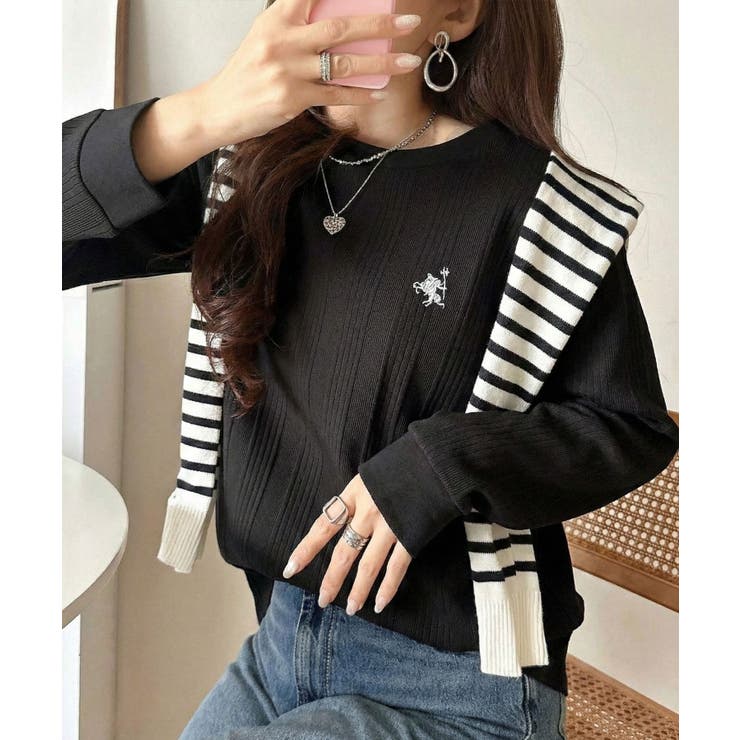 着るだけ、モチベUP！抜群の着回し力で毎日に寄り添う♪オーガニックランダムテレコ… | Classical Elf  | 詳細画像13 