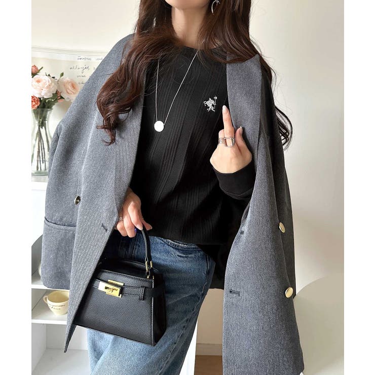 着るだけ、モチベUP！抜群の着回し力で毎日に寄り添う♪オーガニックランダムテレコ… | Classical Elf  | 詳細画像19 