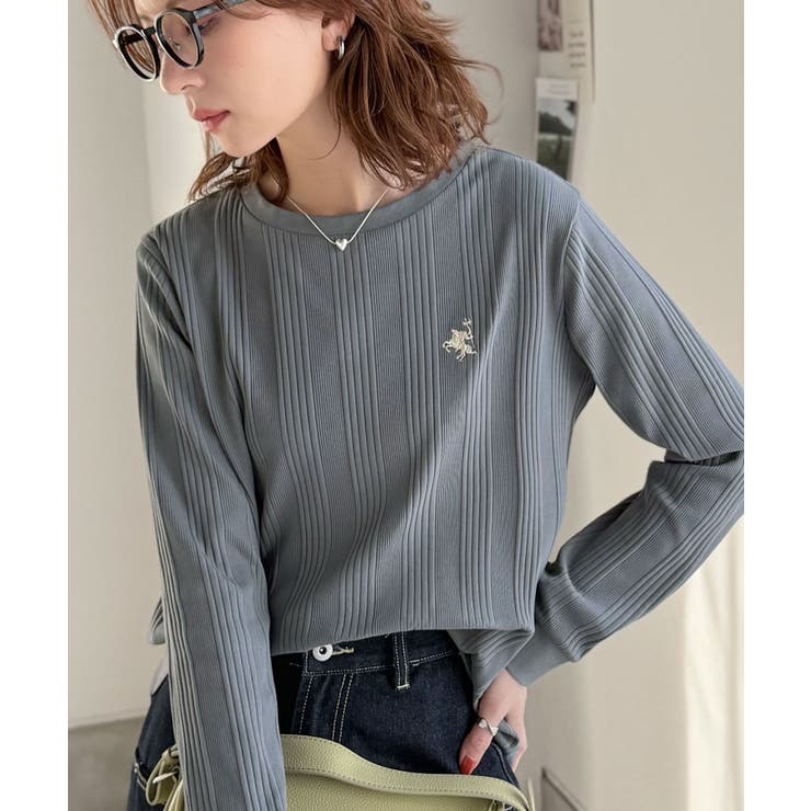 着るだけ、モチベUP！抜群の着回し力で毎日に寄り添う♪オーガニックランダムテレコ… | Classical Elf  | 詳細画像21 