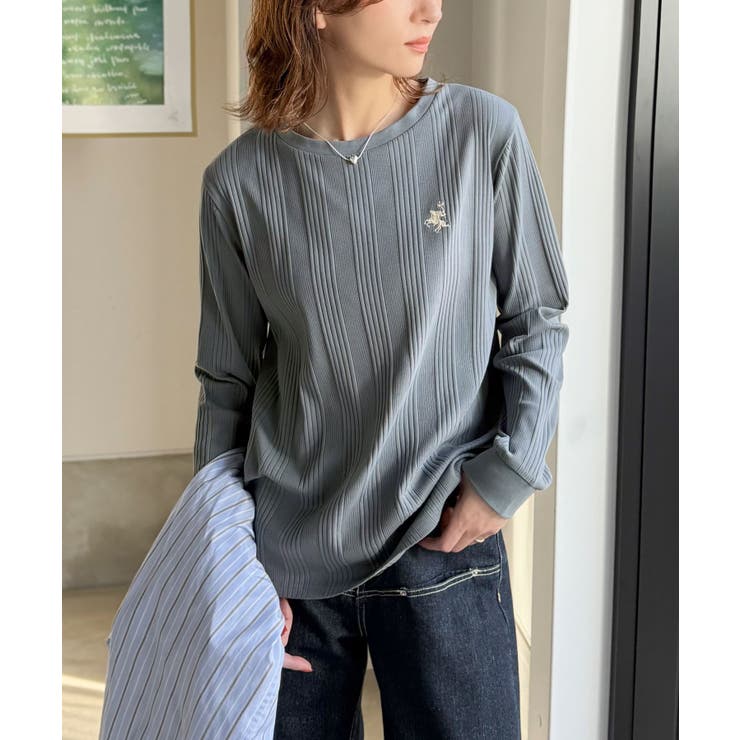 着るだけ、モチベUP！抜群の着回し力で毎日に寄り添う♪オーガニックランダムテレコ… | Classical Elf  | 詳細画像24 