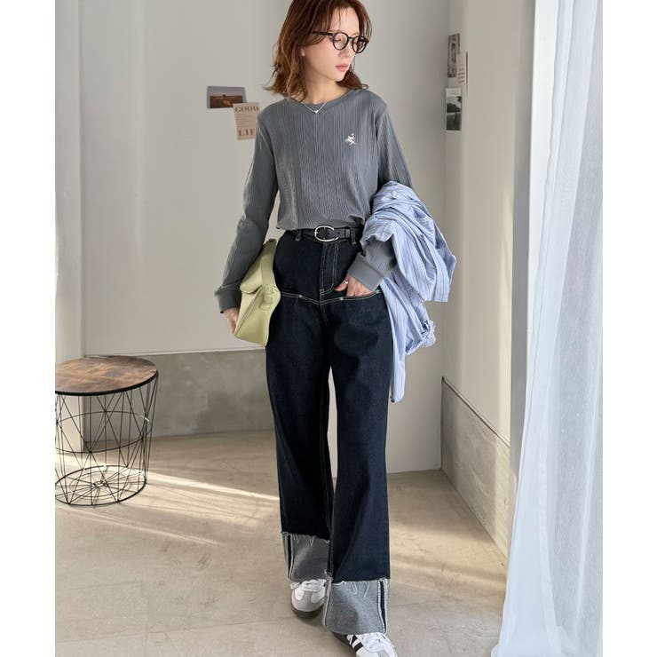 着るだけ、モチベUP！抜群の着回し力で毎日に寄り添う♪オーガニックランダムテレコ… | Classical Elf  | 詳細画像25 