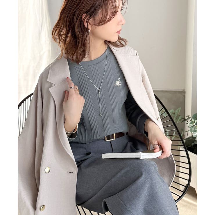 着るだけ、モチベUP！抜群の着回し力で毎日に寄り添う♪オーガニックランダムテレコ… | Classical Elf  | 詳細画像26 