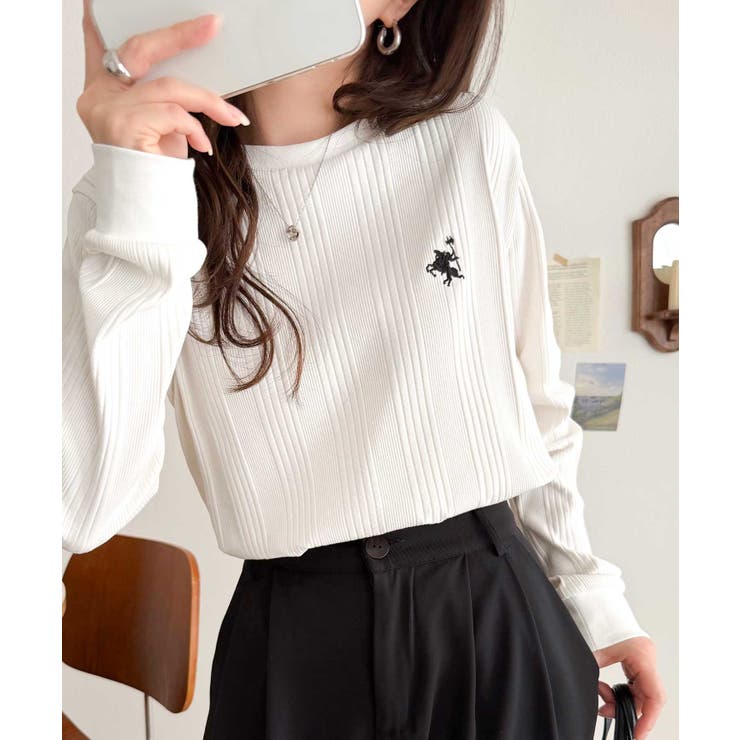 着るだけ、モチベUP！抜群の着回し力で毎日に寄り添う♪オーガニックランダムテレコ… | Classical Elf  | 詳細画像3 