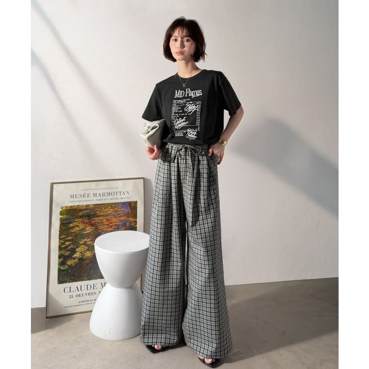 【接触冷感機能付き】遊びゴコロをくすぐる。筆記体サイン調ロゴ刺繍Tシャツ（半袖） | Classical Elf  | 詳細画像28 