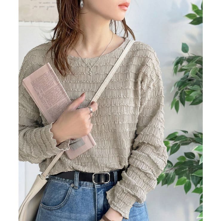 程よい甘さが可愛い。袖メロウシャーリングタックブラウス（長袖） | Classical Elf  | 詳細画像36 