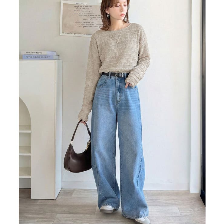 程よい甘さが可愛い。袖メロウシャーリングタックブラウス（長袖） | Classical Elf  | 詳細画像37 