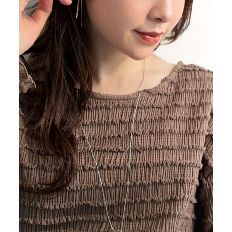 程よい甘さが可愛い。袖メロウシャーリングタックブラウス（長袖） | Classical Elf  | 詳細画像39 