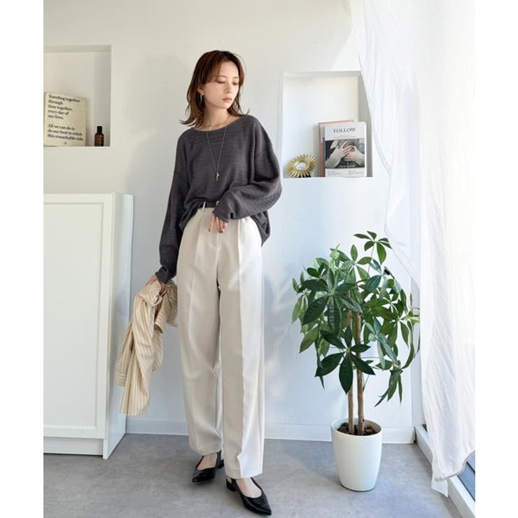 品のある透け感で、さりげない存在感を♪レーシージャガードドルマントップス(長袖) | Classical Elf  | 詳細画像31 