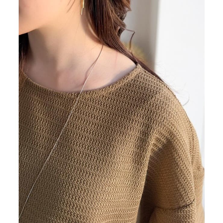 品のある透け感で、さりげない存在感を♪レーシージャガードドルマントップス(長袖) | Classical Elf  | 詳細画像44 