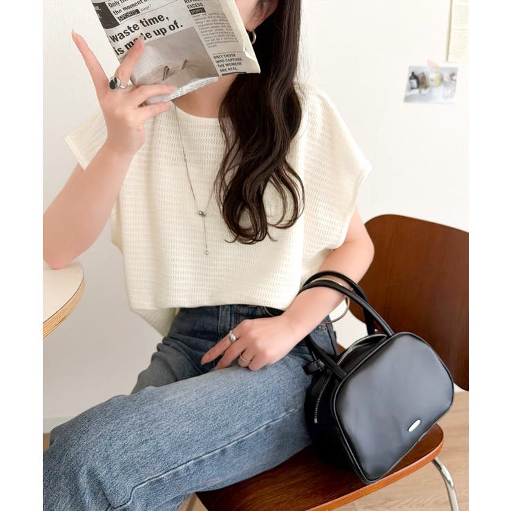 上品な透け感で華やかに決まる。レーシージャガード フレンチスリーブ ドルマントッ… | Classical Elf  | 詳細画像5 