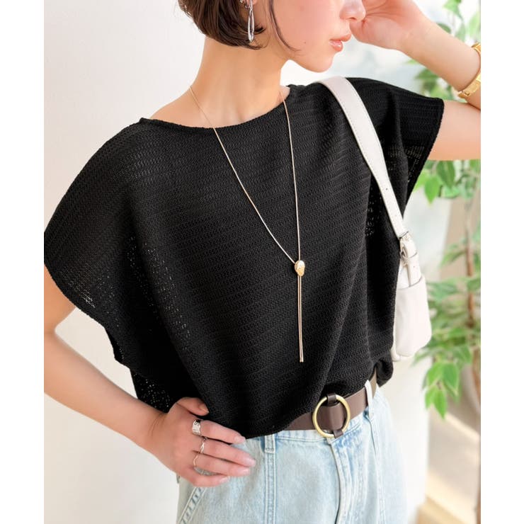 上品な透け感で華やかに決まる。レーシージャガード フレンチスリーブ ドルマントッ… | Classical Elf  | 詳細画像16 