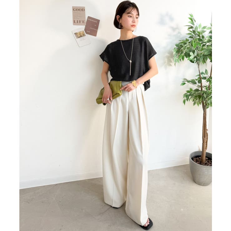 上品な透け感で華やかに決まる。レーシージャガード フレンチスリーブ ドルマントッ… | Classical Elf  | 詳細画像17 