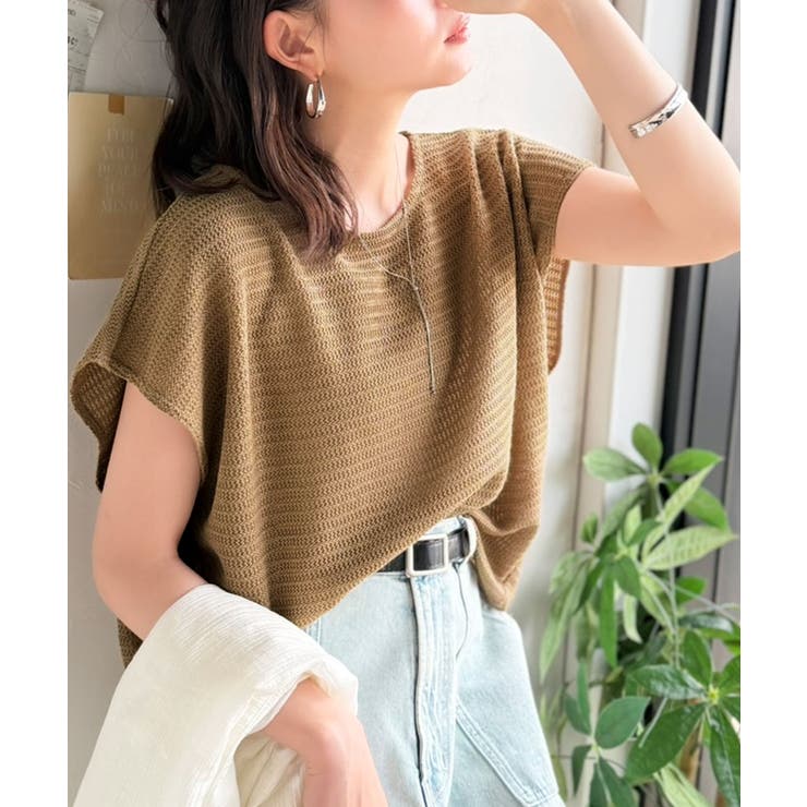 上品な透け感で華やかに決まる。レーシージャガード フレンチスリーブ ドルマントッ… | Classical Elf  | 詳細画像31 