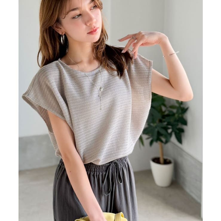 上品な透け感で華やかに決まる。レーシージャガード フレンチスリーブ ドルマントッ… | Classical Elf  | 詳細画像39 