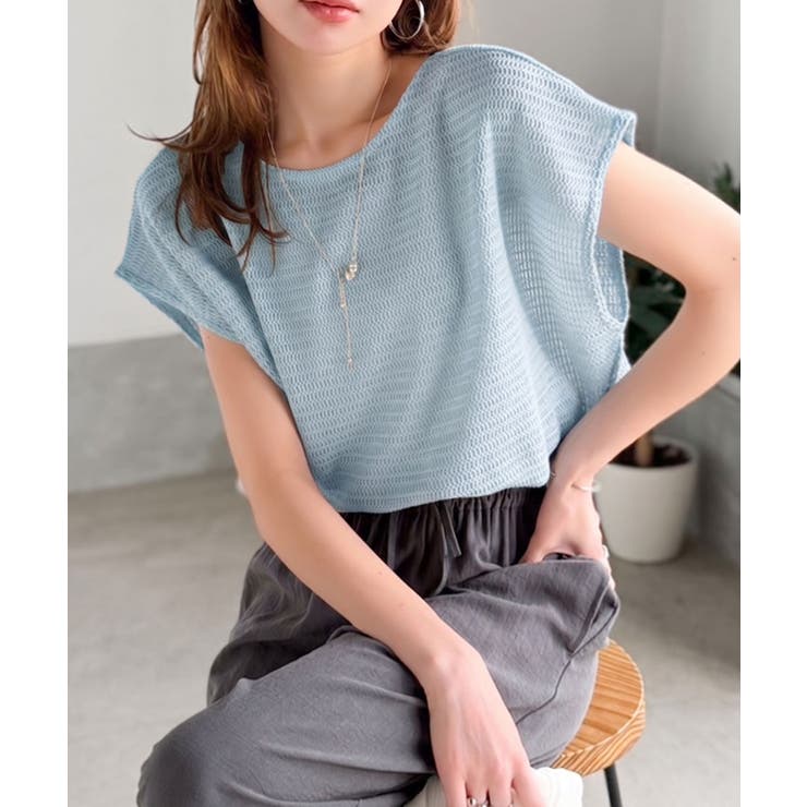 上品な透け感で華やかに決まる。レーシージャガード フレンチスリーブ ドルマントッ… | Classical Elf  | 詳細画像44 