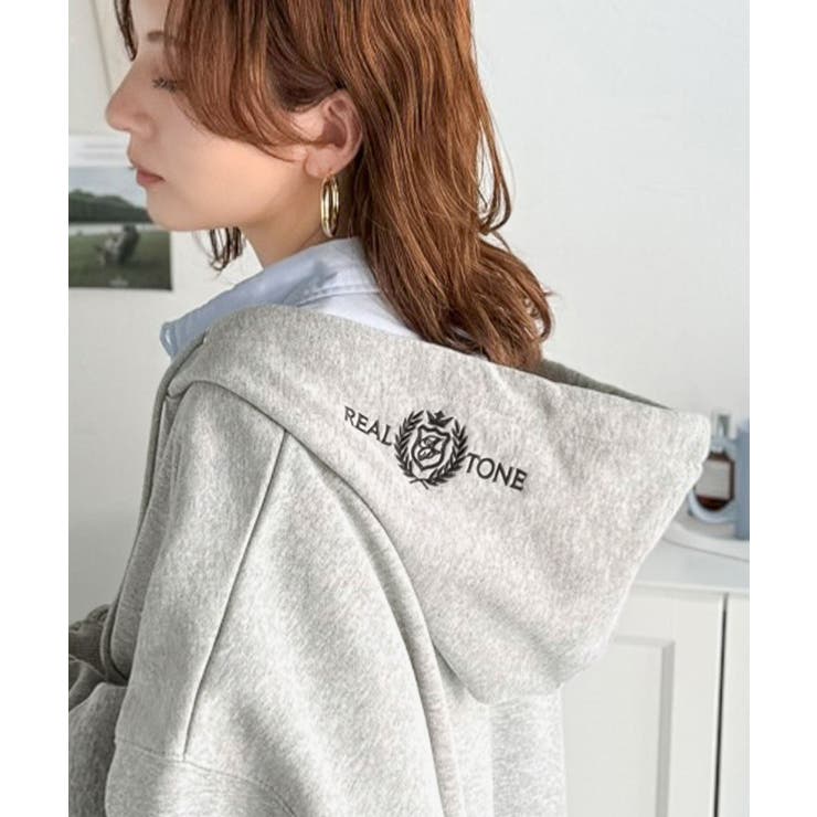 杢グレー | バランスの良い丈感でさりげなくスタイルアップ♪クロップドワイド裏起毛切り替えパー… | Classical Elf 