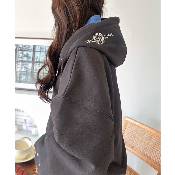 バランスの良い丈感でさりげなくスタイルアップ♪クロップドワイド裏起毛切り替えパー… | Classical Elf  | 詳細画像16 