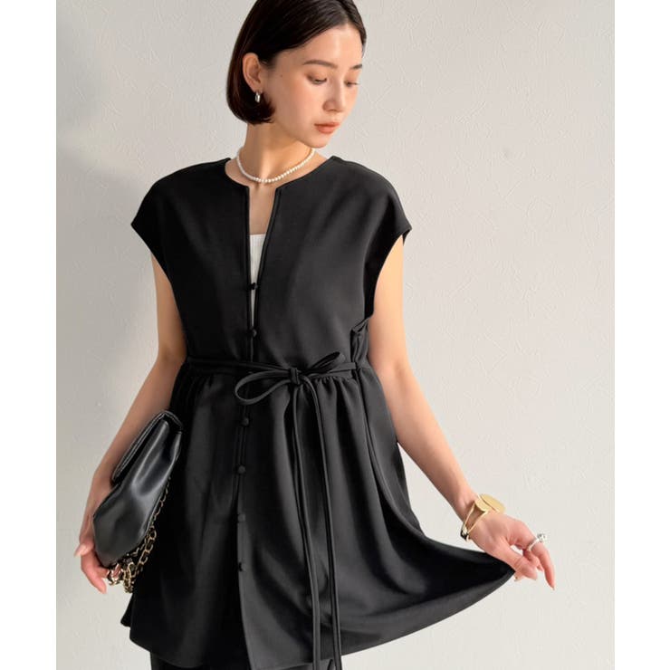 【2点セット】上下でつくる、洗練バランス。欲張りレディのカットジョーゼット万能2… | Classical Elf  | 詳細画像1 
