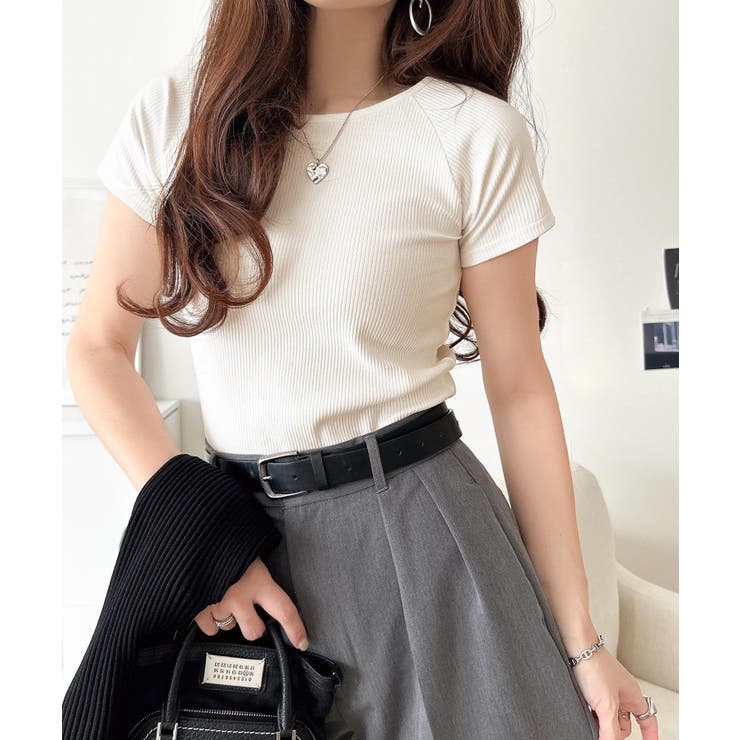 毎日にちょうどいい、きれいめRIB。ラグラン×リブで叶える、すっきり美シルエット… | Classical Elf  | 詳細画像5 