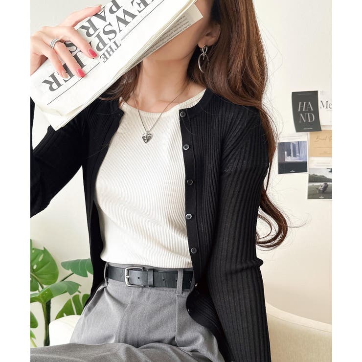 毎日にちょうどいい、きれいめRIB。ラグラン×リブで叶える、すっきり美シルエット… | Classical Elf  | 詳細画像9 