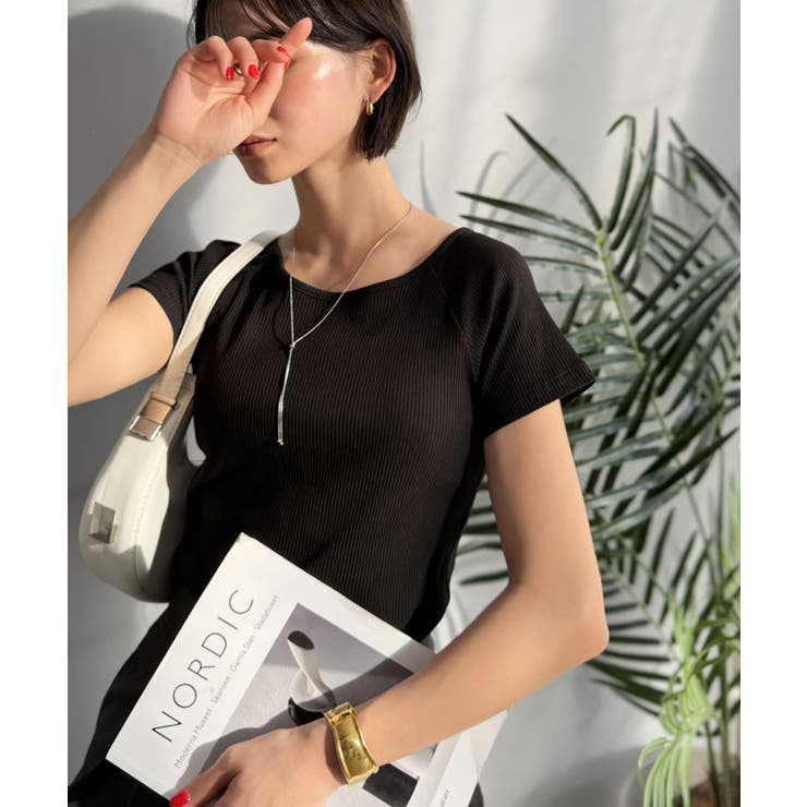 毎日にちょうどいい、きれいめRIB。ラグラン×リブで叶える、すっきり美シルエット… | Classical Elf  | 詳細画像11 