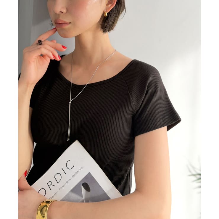 毎日にちょうどいい、きれいめRIB。ラグラン×リブで叶える、すっきり美シルエット… | Classical Elf  | 詳細画像12 