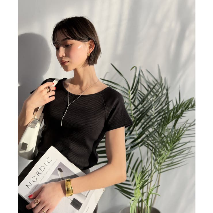 毎日にちょうどいい、きれいめRIB。ラグラン×リブで叶える、すっきり美シルエット… | Classical Elf  | 詳細画像18 