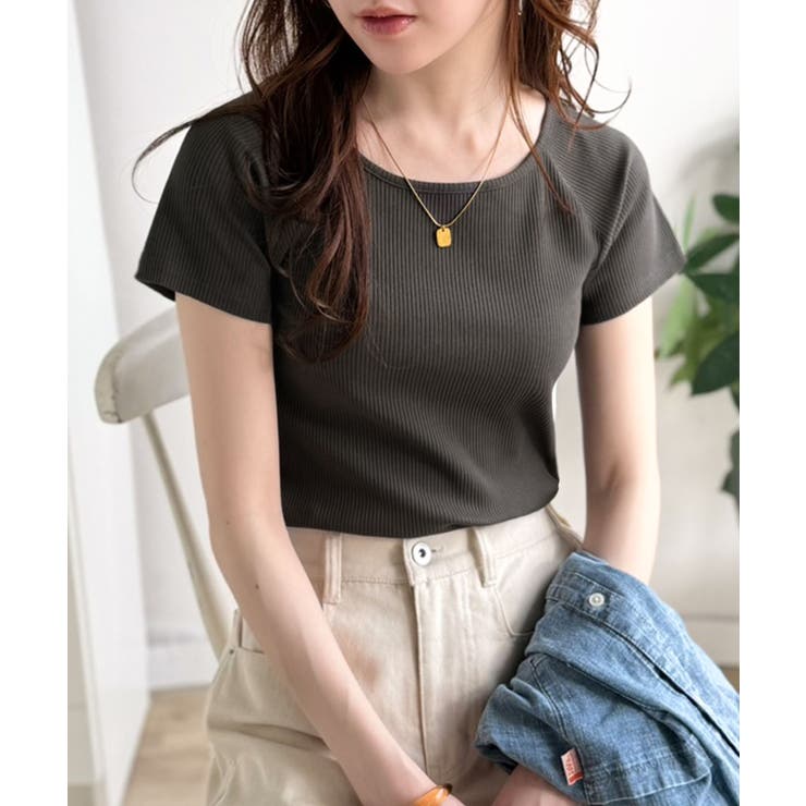 毎日にちょうどいい、きれいめRIB。ラグラン×リブで叶える、すっきり美シルエット… | Classical Elf  | 詳細画像21 