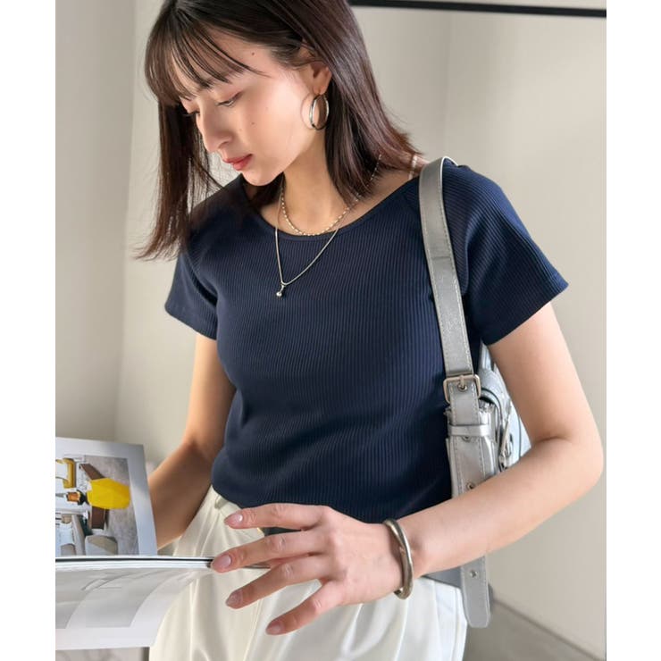 毎日にちょうどいい、きれいめRIB。ラグラン×リブで叶える、すっきり美シルエット… | Classical Elf  | 詳細画像27 