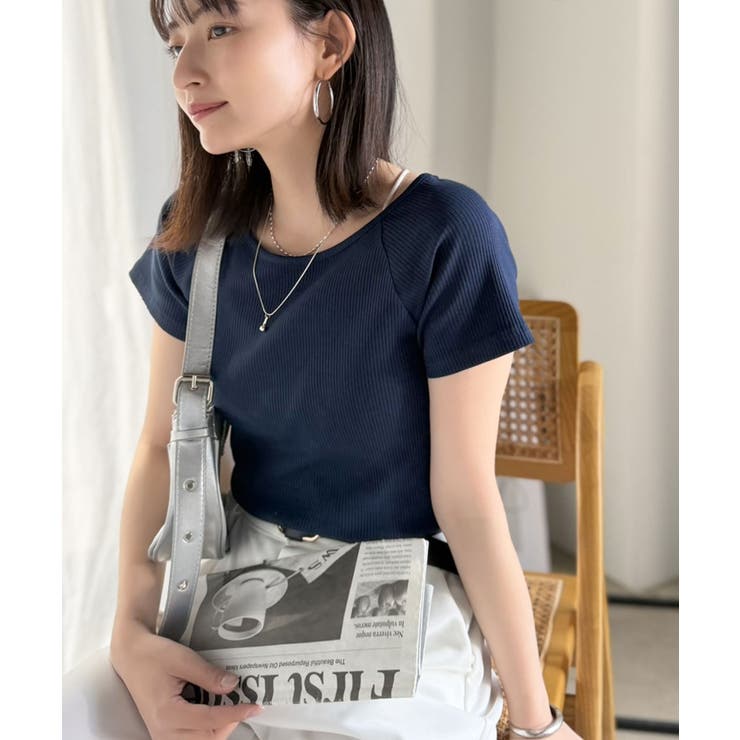 毎日にちょうどいい、きれいめRIB。ラグラン×リブで叶える、すっきり美シルエット… | Classical Elf  | 詳細画像29 