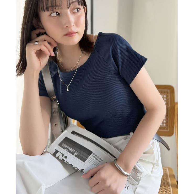 毎日にちょうどいい、きれいめRIB。ラグラン×リブで叶える、すっきり美シルエット… | Classical Elf  | 詳細画像31 