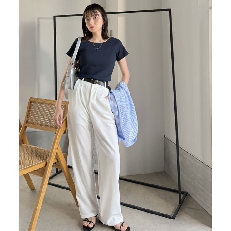 毎日にちょうどいい、きれいめRIB。ラグラン×リブで叶える、すっきり美シルエット… | Classical Elf  | 詳細画像34 