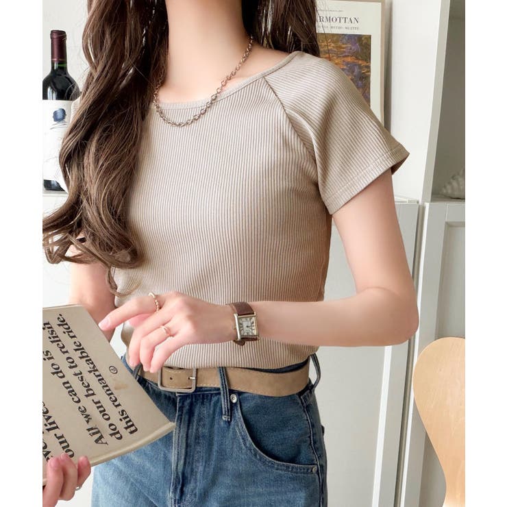 毎日にちょうどいい、きれいめRIB。ラグラン×リブで叶える、すっきり美シルエット… | Classical Elf  | 詳細画像36 