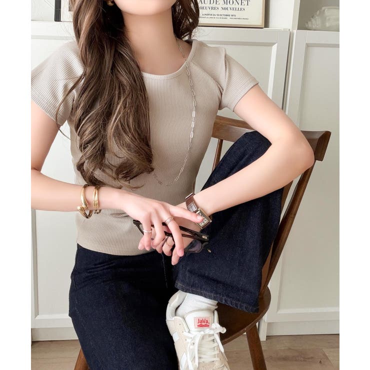 毎日にちょうどいい、きれいめRIB。ラグラン×リブで叶える、すっきり美シルエット… | Classical Elf  | 詳細画像45 