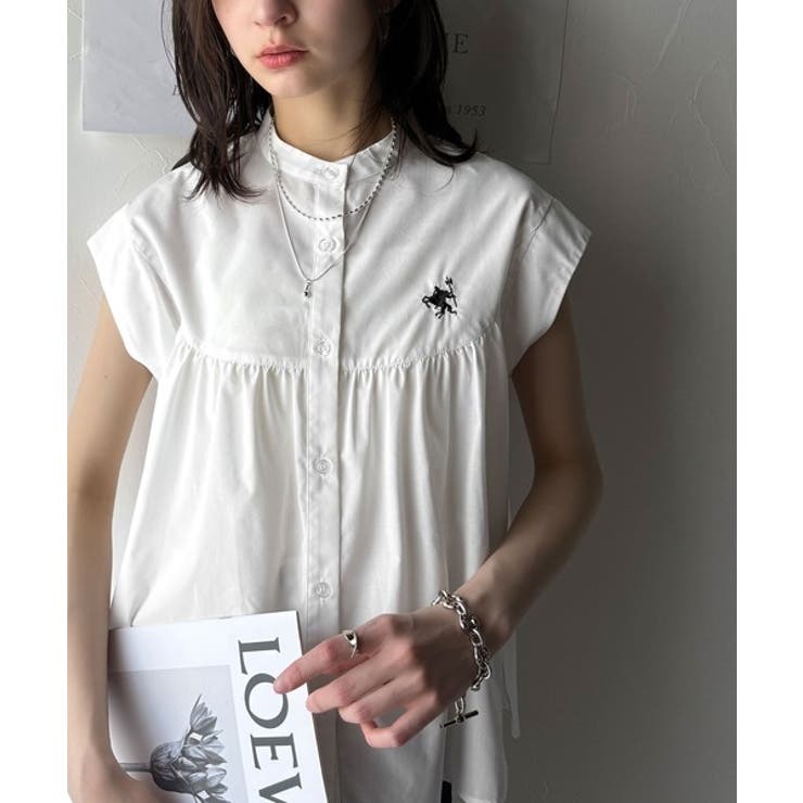 新品【 FRENCH CONNECTION 】刺繍レース ガーゼ ギャザーシャツ 新品【 FRENCH CONNECTION 】刺繍レース ガーゼ ギャザーシャツ