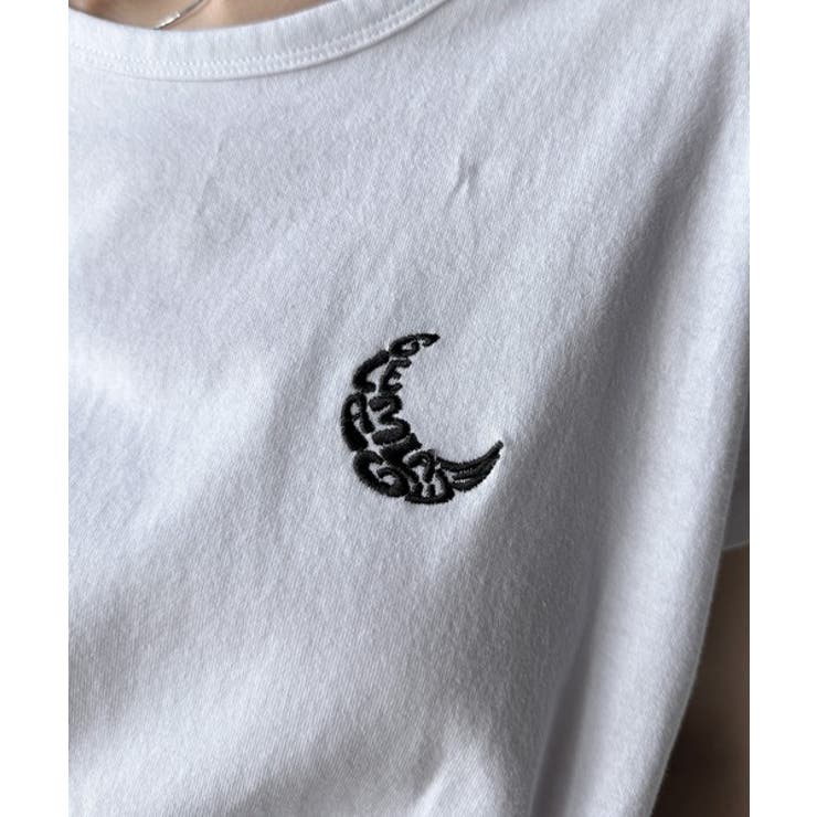 旬のレイヤードスタイルがこれ一着で即完成。ダブルリボン使いキャミ＆ムーン刺繍半袖… | Classical Elf  | 詳細画像25 