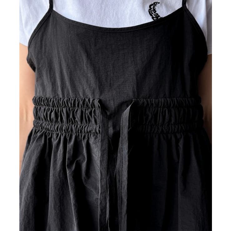 旬のレイヤードスタイルがこれ一着で即完成。ダブルリボン使いキャミ＆ムーン刺繍半袖… | Classical Elf  | 詳細画像27 