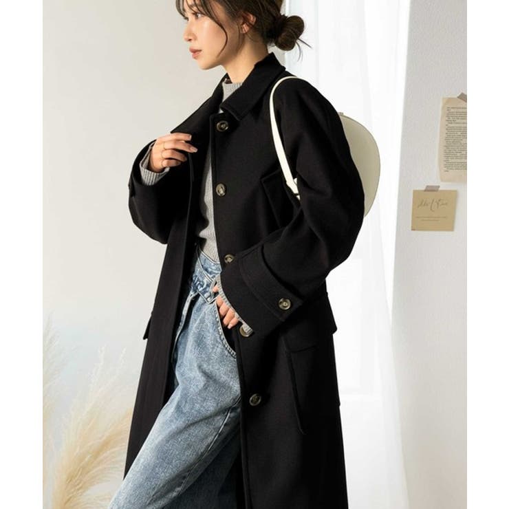 ロング丈比翼ステンカラーコート | Classical Elf  | 詳細画像13 