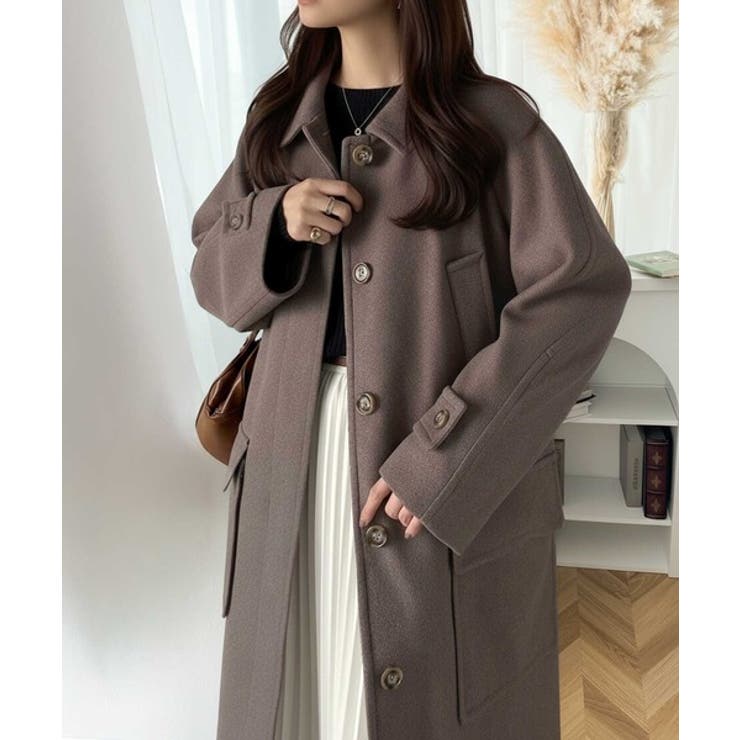 ロング丈比翼ステンカラーコート | Classical Elf  | 詳細画像20 