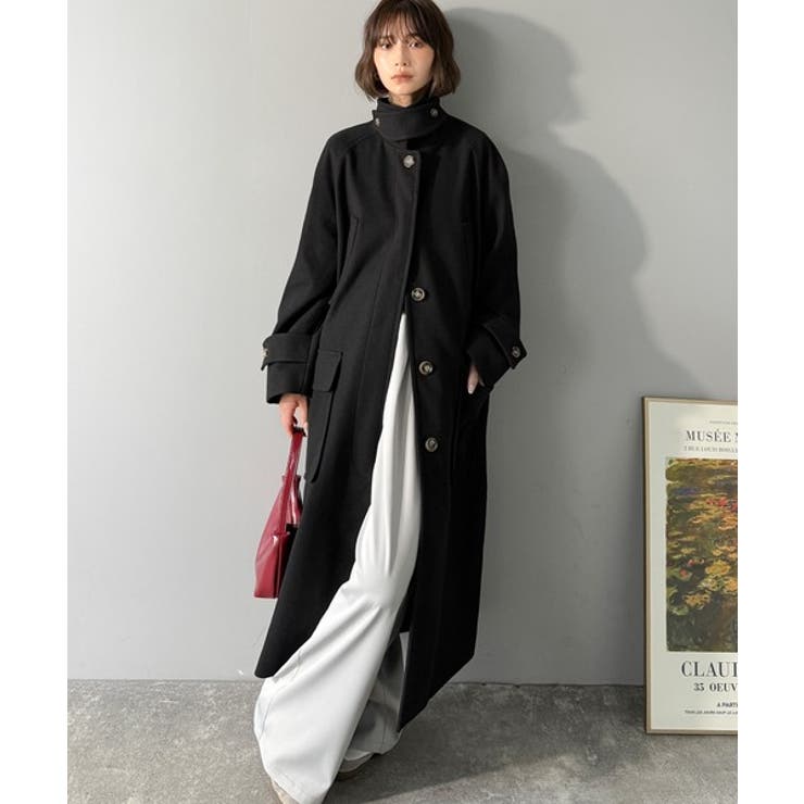 ロング丈比翼ステンカラーコート | Classical Elf  | 詳細画像7 